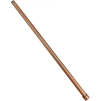 Saniclear Copper douchestang onderkant