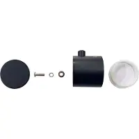 Saniclear Nero omstelknop opbouw regendouche
