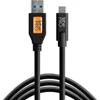 Tether Tools TetherPro USB 3.0 naar USB-C 4.6m kabel Zwart