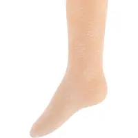 Ewers Kinderpanty - Wit met Bloempatroon - 40 DEN-98/104