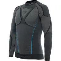 Dainese Dry Ls Functioneel Shirt Zwart/Blauw M Mannen