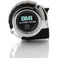 Bmi Rolbandmaat | lengte 3 m | breedte 16 mm | EG II kunststof automatic | kunststof Automatic | 1 stuk - 475341221 475341221