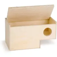 Beeztees Houten Broedkast Instap 2x 19x10x10