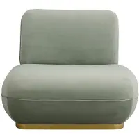 Nordal Iseo lounge stoel - mintgroen