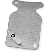 Tomado THP0603G - Elektrisch warmtekussen - 60 x 40 cm - Geschikt voor nek, schouders en rug - Grijs