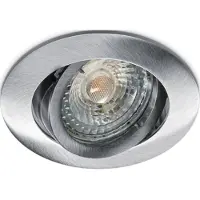 Norton LED inbouwspot GU10 fitting 230V dimbaar 1 stuks mat chroom.
