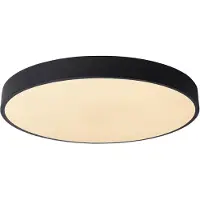 Lucide UNAR - Plafonnière (Plafondlamp) - Ø 49,5 cm - LED 3 StepDim - 1x36W 2700K - Zwart
