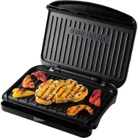 George Foreman Fit Grill Medium Zwart