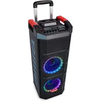 Aiwa Ktbus-608, 2-weg, 2.0 kanalen, bekabeld en draadloos, 80 W, 55 - 18000 Hz, zwart