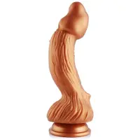 Hismith Premium Dildo KlicLok Medium 24 CM Leprechaun Goud