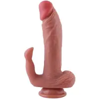 Hismith Premium Dildo met Zuignap en clitoris stimulatie
