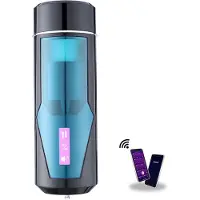 Hismith Premium Stotende Pocket Masturbator Met Kreungeluiden KlicLok Smart APP
