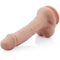 Hismith Premium Dildo KlicLok Small 15-20 CM Nude