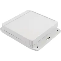 Hammond Electronics 1555R2F17GY Universele behuizing 160 x 160 x 38 Polycarbonaat Lichtgrijs 1 stuk(s)