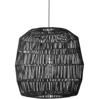 Ay Illuminate Hanglamp Nama 5 zwart rotan ø78cm