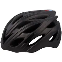 HBS Hm-017 - Fietshelm - Met Ingebouwd Led Achterlicht - Verstelbaar 57-62 Cm - Zwart