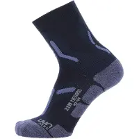 UYN Wandelsok UYN Men Trekking 2In Merino Navy Jeans-Schoenmaat 42 - 44
