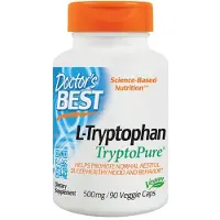 Doctors Best - L-Tryptofaan met TryptoPure, 500 mg - 90 vegetarische capsules