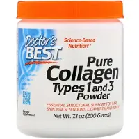 Doctors Best - Puur Collageen Type 1 en 3, Poeder - 200g