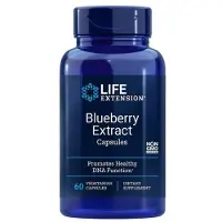 Life Extension - Extract van Blauwe Bosbessen Capsules - 60 Stuks