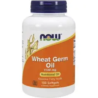 Now , Witte Gierstolie, 1.130 mg, 100 Softgels