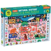 Mudpuppy Natural History Museum Search & Find Puzzle