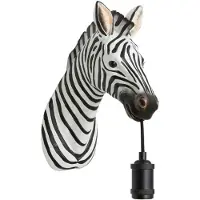 Light & Living Wandlamp 34,5x16x24,5 cm ZEBRA zwart-wit