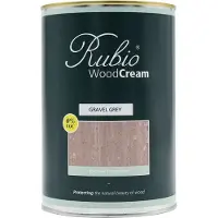 Rubio Monocoat WoodCream - Waxcrème in 1 Laag voor Verticaal Buitenhout - Gravel Grey #4, 1 l