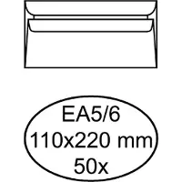 Quantore Envelop bank ea5/6 110x220 80gr zk wt