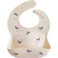 Mushie Siliconen Placemat voor Kinderen | BPA-vrij Antislip Ontwerp Walvissen