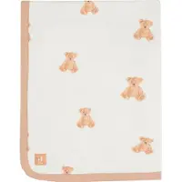 Jollein Baby Deken Ledikant Jersey 100x150cm - Teddy Bear