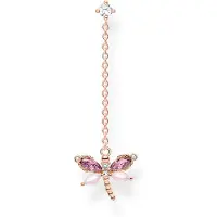 Thomas Sabo - H2187-321-7 - Enkele-Oorbel - Dames - 925er Zilver roségoud verguld