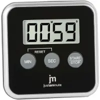Lowell JT-5412N kookwekker Digitale kookwekker Zwart