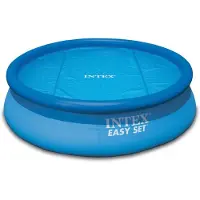 Intex solar cover rond - 488 cm (zeilmaat 470) - Blauw