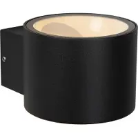 Lucide OXFORD - Wandlamp Binnen/Buiten - 1xG9 - IP54 - Zwart