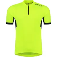 Rogelli Perugia 2.0 Short Sleeve Jersey Geel 7XL Man
