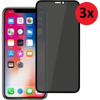 Modo Privacy Screenprotector Geschikt voor iPhone 11 Pro - iPhone 11 Pro Privacy Tempered Glass 3x