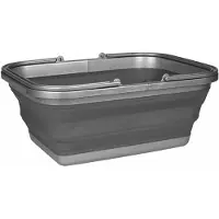 Abbey camp Afwasteil Opvouwbaar - 16 Liter - Grijs/Antraciet
