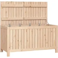 vidaXL Tuinkist, 121x55x64 cm, massief hout, grenenhout