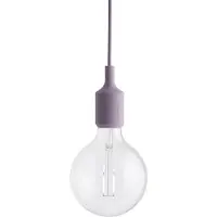 Muuto E27 Hanglamp Dusty lilac