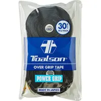 Toalson Power Overgrip Zwart - Tennis Padel - 30 Stuks