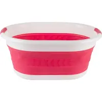 Beldray Wasmand , inklapbaar - Laundry Basket 27 liter - Kleur: Roze/rood