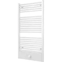 Boss & Wessing Designradiator bws locco middenaansluiting 121,5x60 cm 660 watt pearl grey