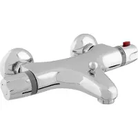Van Marcke GO Thermostatische badkraan vm surf met temperatuur blokkering chroom