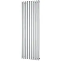 Plieger Designradiator Trento 1357 Watt Middenaansluiting 180x59 cm Mat Zwart