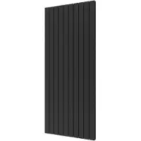 Plieger Designradiator cavallino retto dubbel 1936 watt middenaansluiting 180x75,4 cm black graphite