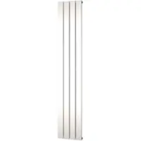 Plieger Designradiator cavallino retto enkel 666 watt middenaansluiting 200x29,8 cm black graphite