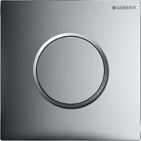 Geberit Sigma 10 urinoir bedieningsset pneumatisch Chroom-Matchroom-Chroom