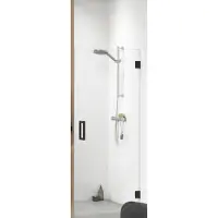 Sealskin Get Wet by Sealskin I AM draaideur 1000mm mat zwart 8mm helderveiligheidsglas + antikalk