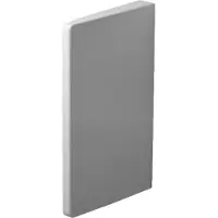 Duravit Starck 3 Urinoir Scheidingswand 8x40x70.5 cm Keramiek Wit